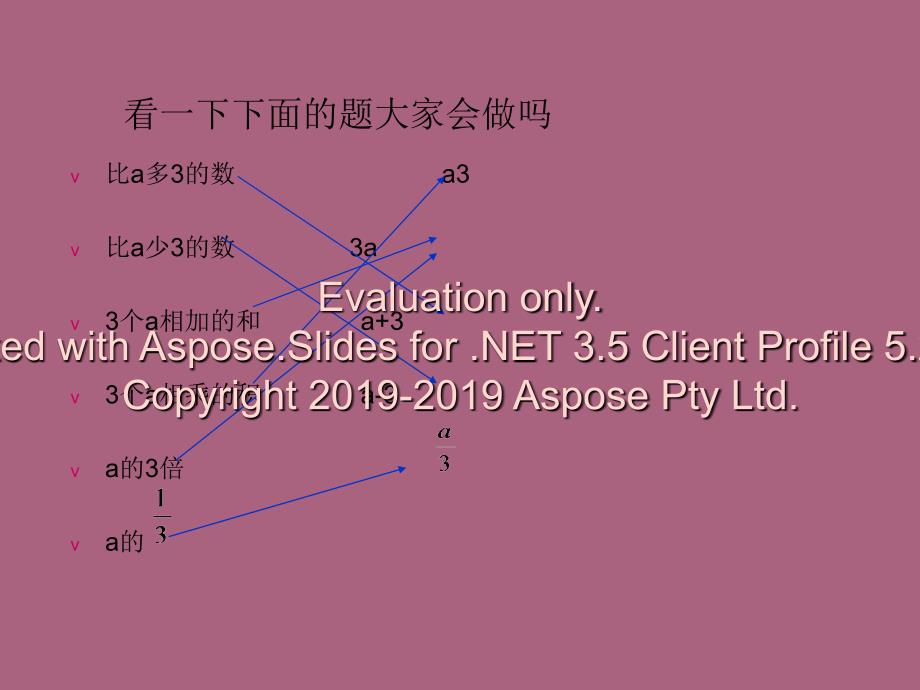 人教版六年级下册式与方程整理与复习ppt课件_第4页