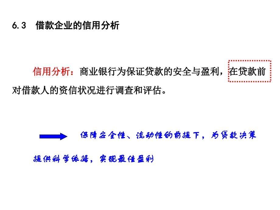 第6部分企业贷款企业贷款的种类课件_第5页