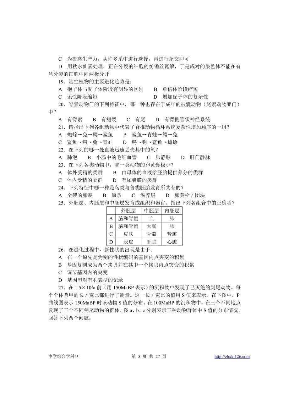 第4届国际生物奥林匹克竞赛试题.doc_第5页