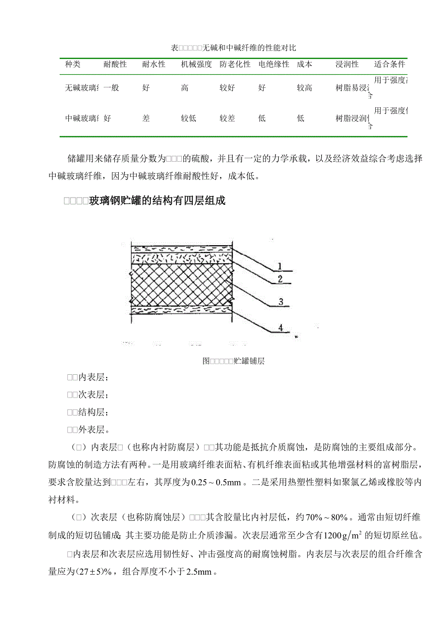 中北大学--玻璃钢卧式储罐课程设计(共24页)_第4页