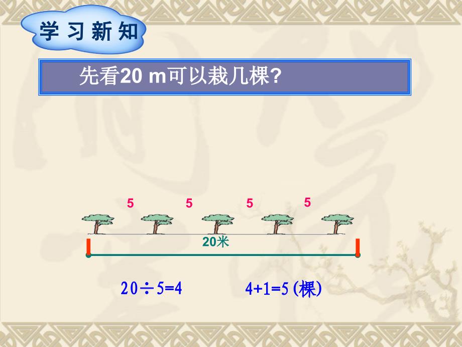 第7单元数学广角植树问题_第4页