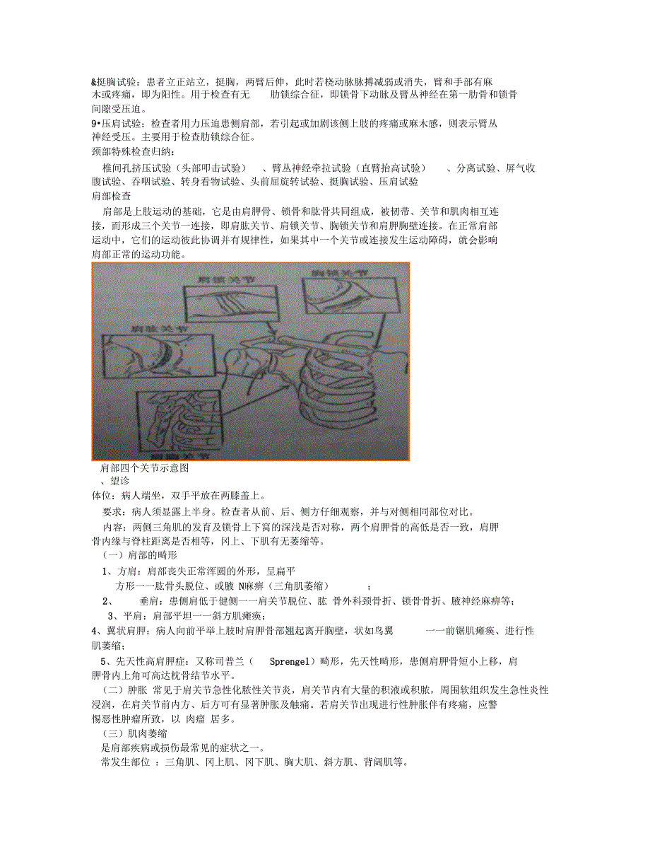 骨伤科临床-颈肩部检查法_第3页