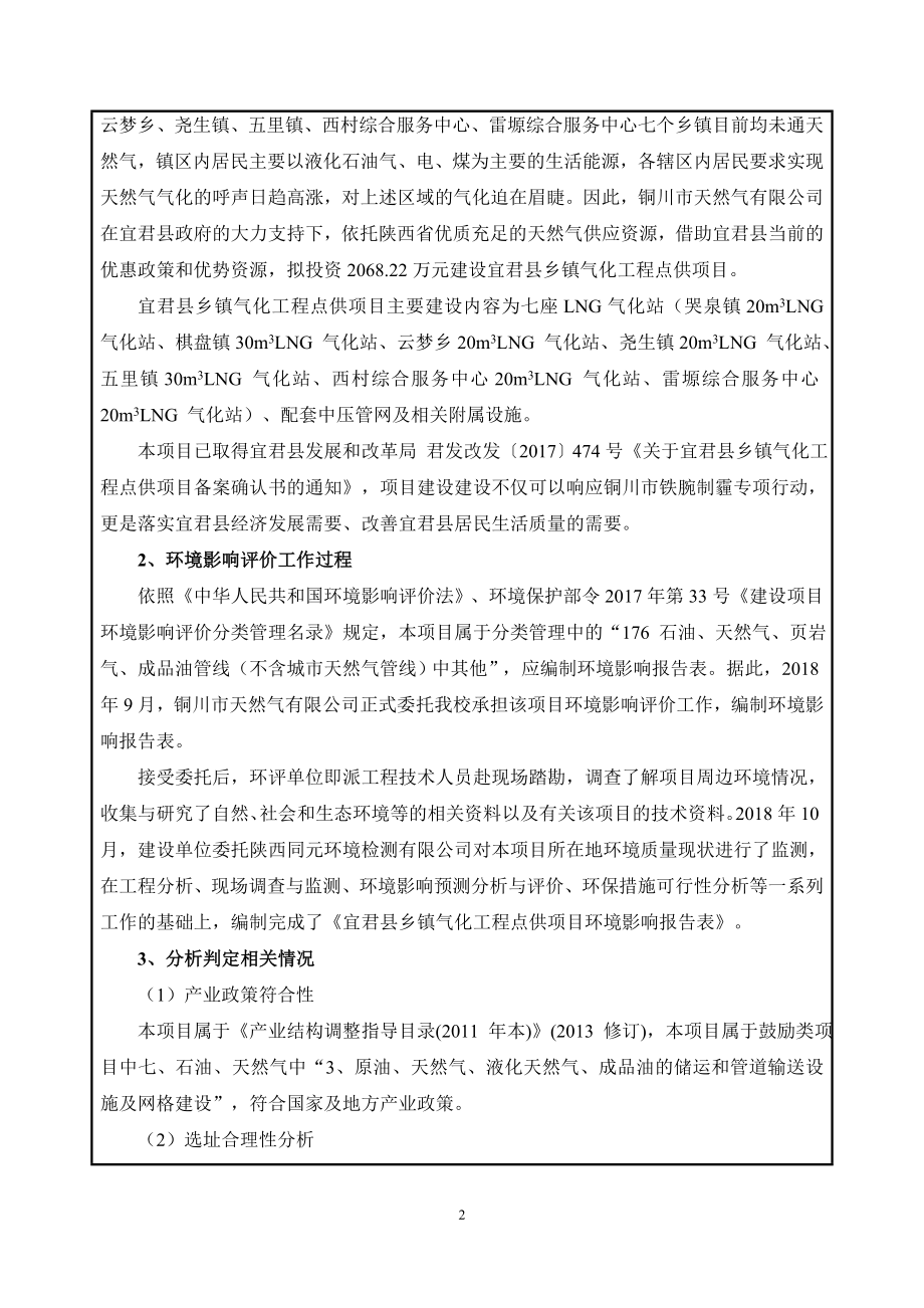 宜君县乡镇气化工程点供项目环评报告.docx_第4页