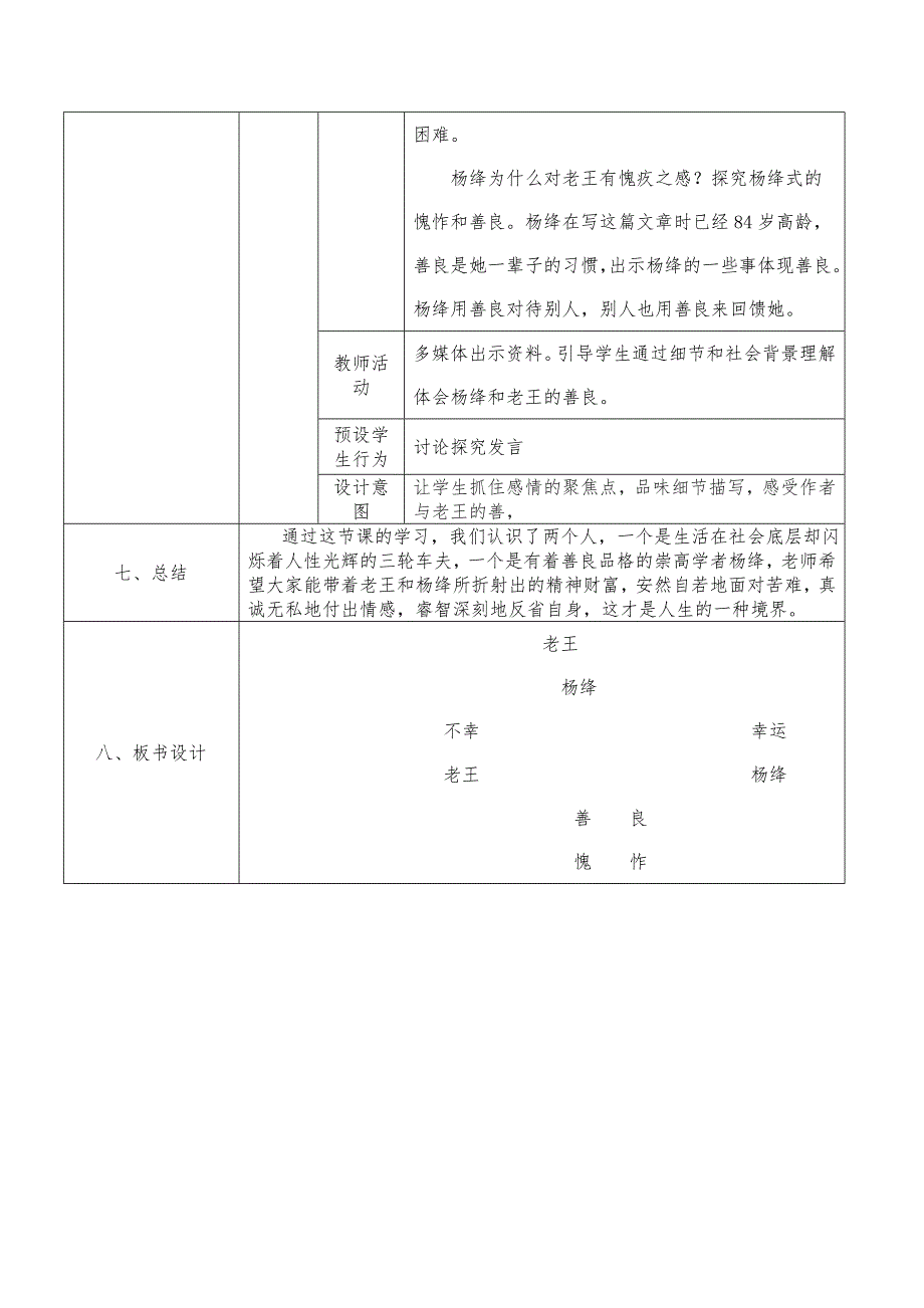 《老王》教学设计[22].doc_第3页