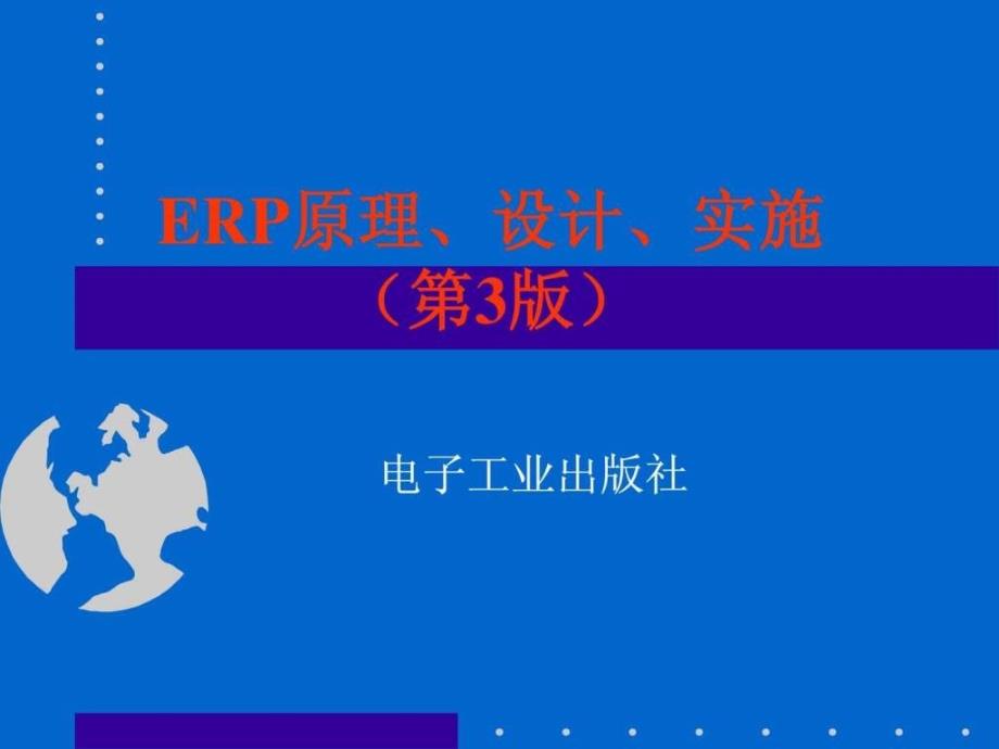 ERP原理设计与实施_第1页