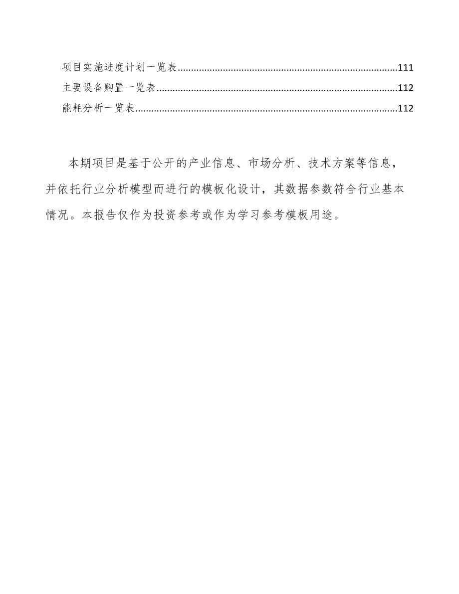 福建发泡材料项目可行性研究报告_第5页