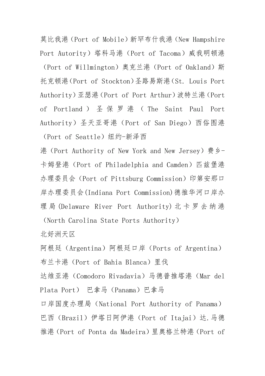 世界各国主要港口.docx_第2页