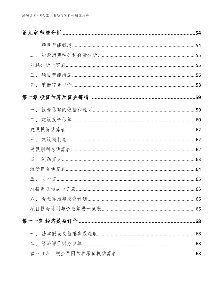 烟台工业氢项目可行性研究报告（范文）_第3页