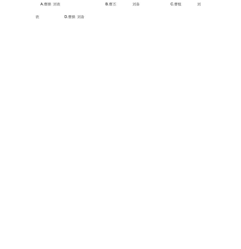 中小学优秀传统文化知识竞赛试题200题_第5页