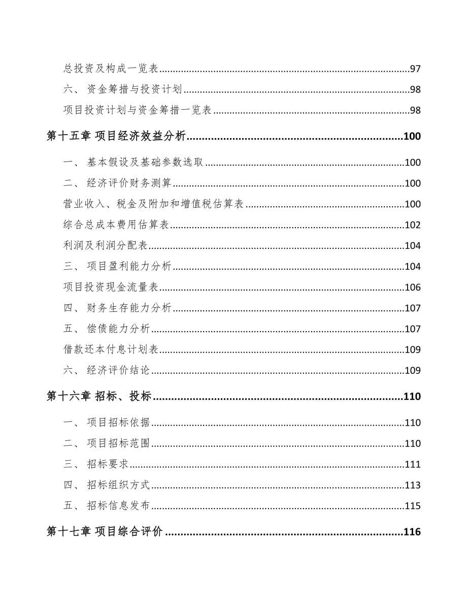 温州汽车制动器总成项目可行性研究报告范文模板_第5页