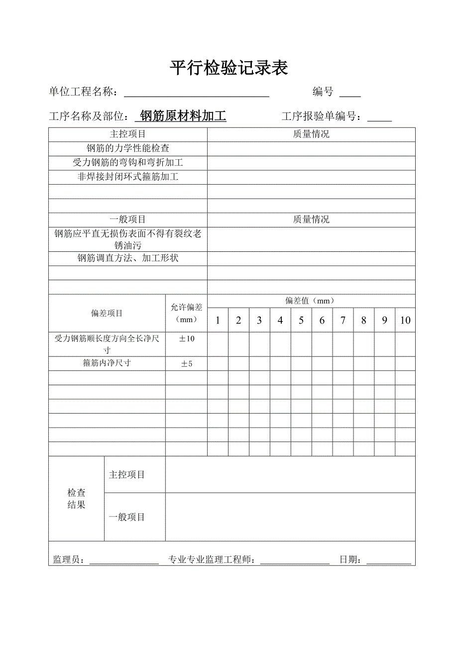 平行检验记录表汇总_第2页