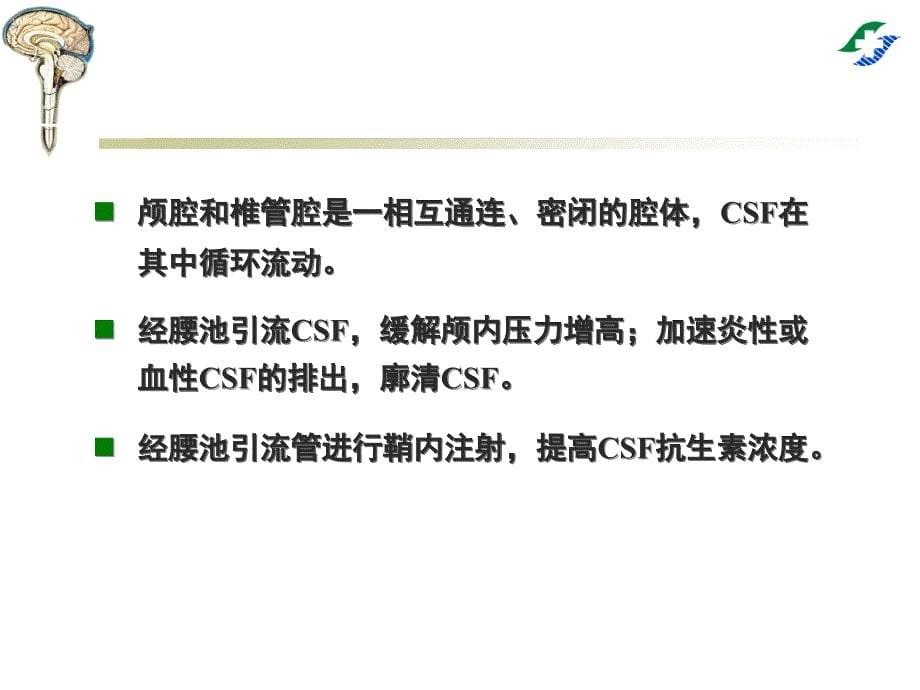 医学专题：腰大池穿刺置管引流术_第5页