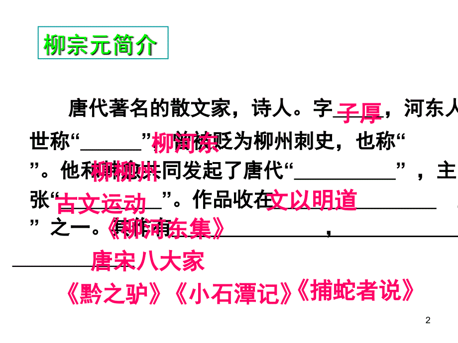 种树郭橐驼传分享资料_第2页