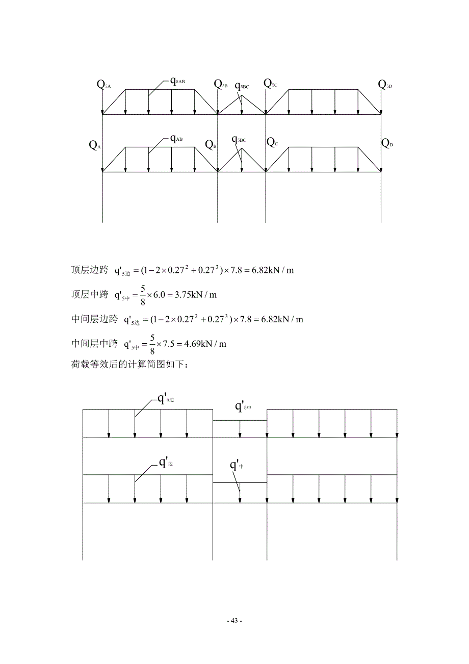 6 活荷载内力计算(屋面布活荷载)_第2页