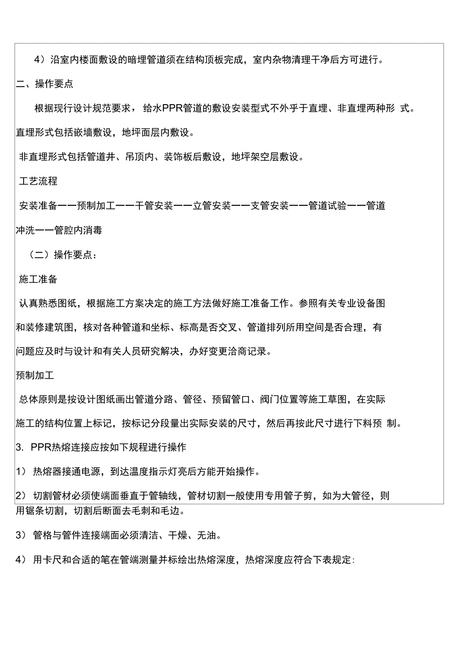 PPR管给水管技术交底_第3页