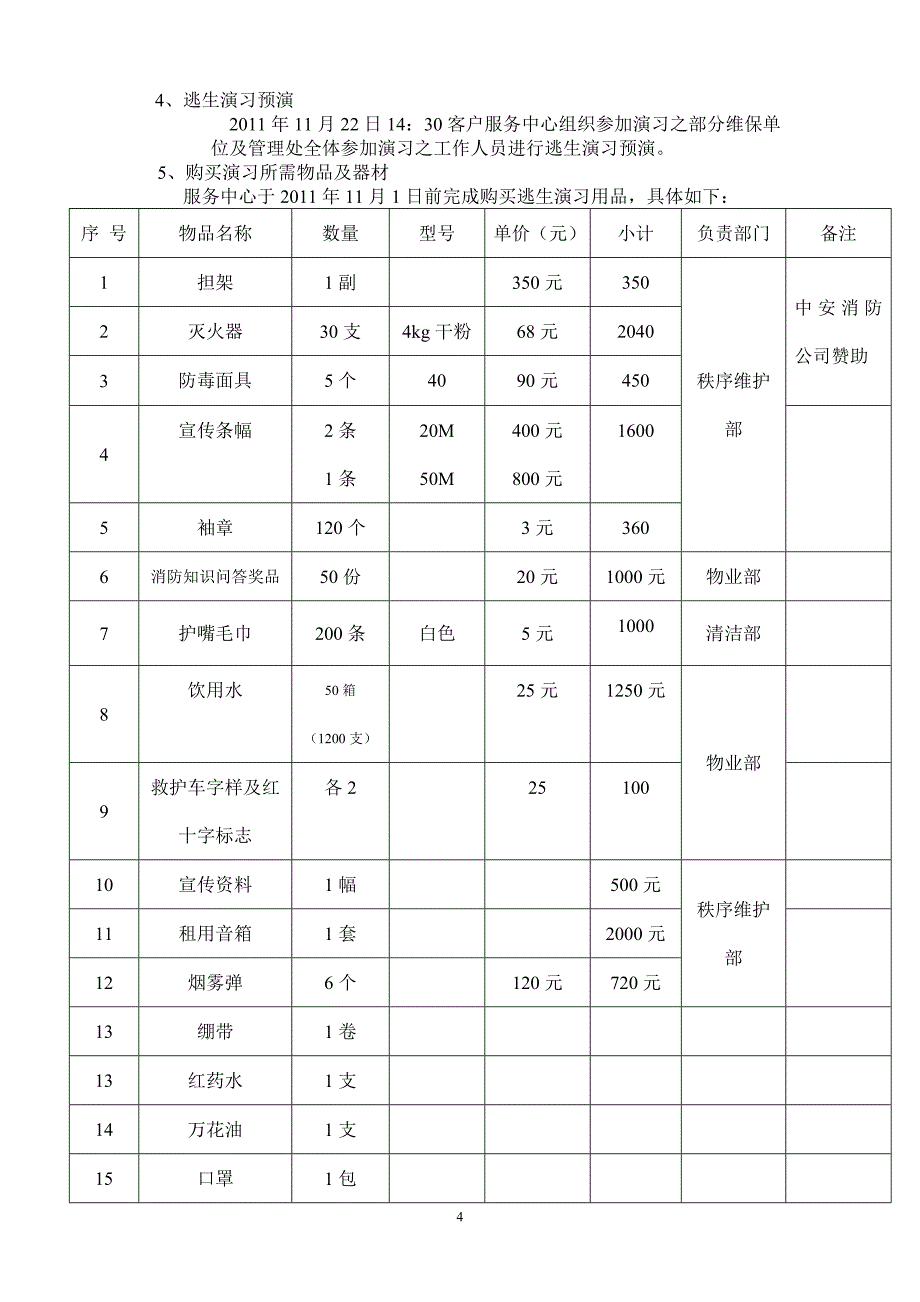 华晨双帆国际消防演习方案(最新).doc_第4页