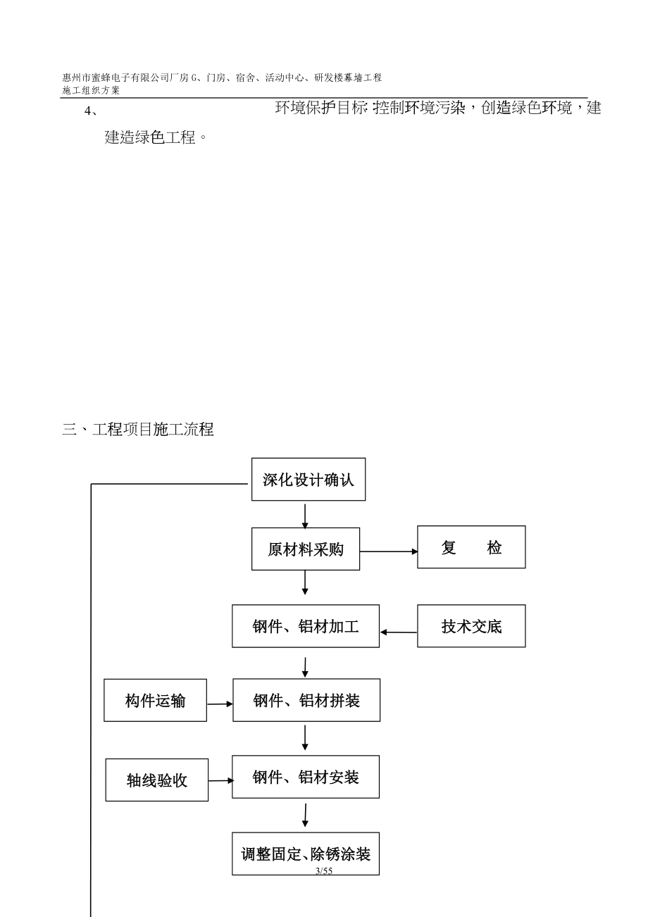 惠州电子厂幕墙施工组织设计dfgh_第3页
