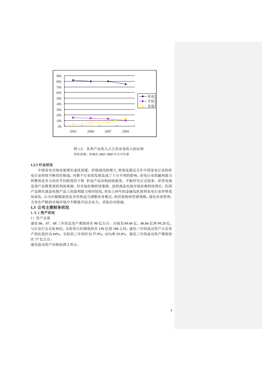 深圳康佳公司财务分析_第4页