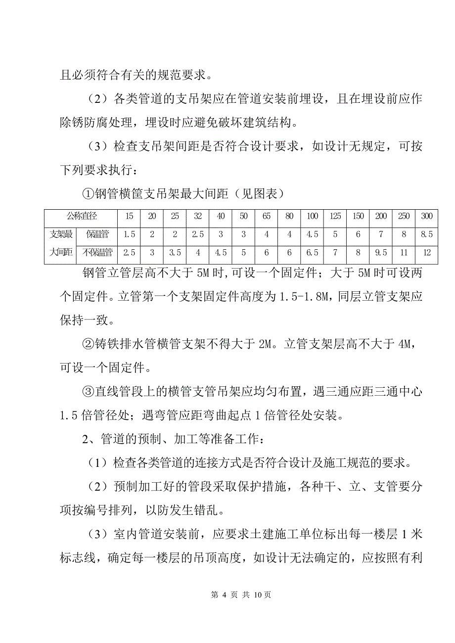 给排水(消防管)安装质量控制监理细则_第4页