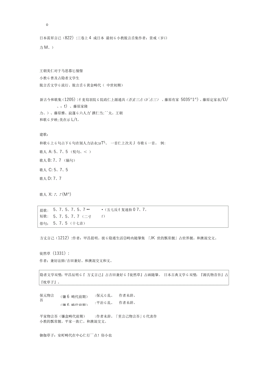 日语专八考试复习提纲(一)_第4页