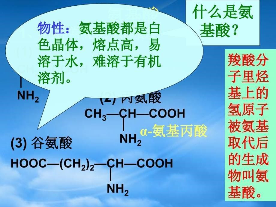 高中化学生命的基础蛋白质课件新人教选修1_第5页