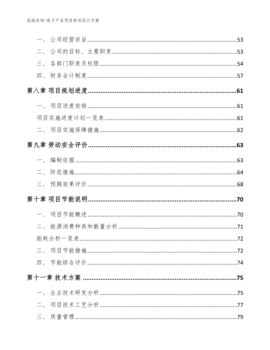 电子产品项目规划设计方案范文参考_第4页