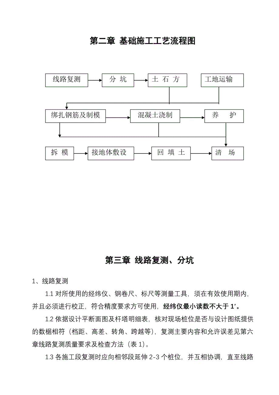 电力铁塔基础施工方案_第3页