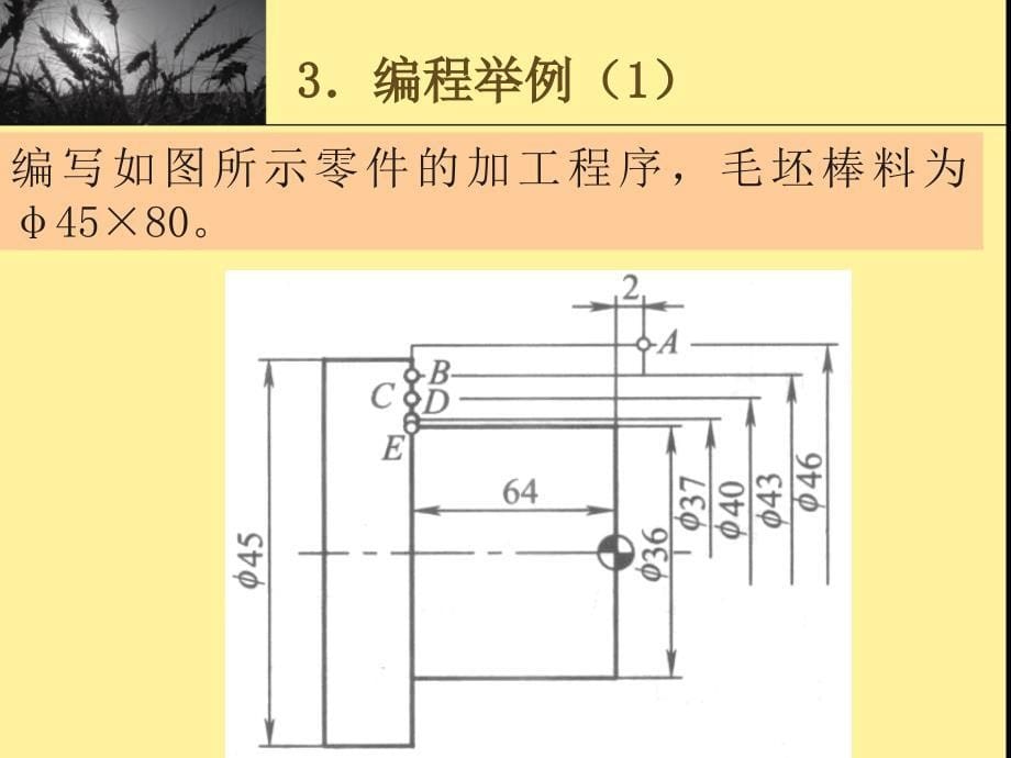 数控车床单形状固定循环指令编程_第5页