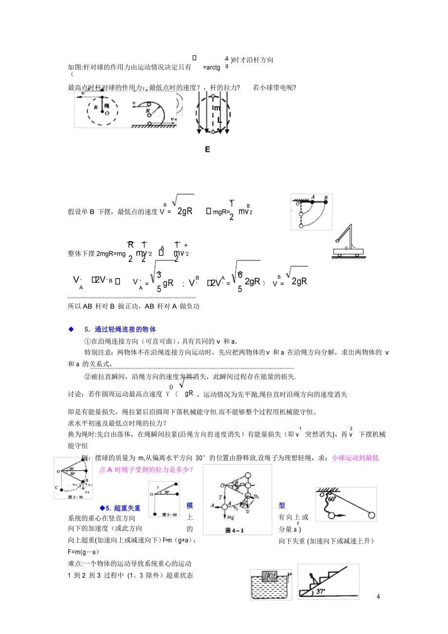 高中常用物理模型及解题思路_第5页