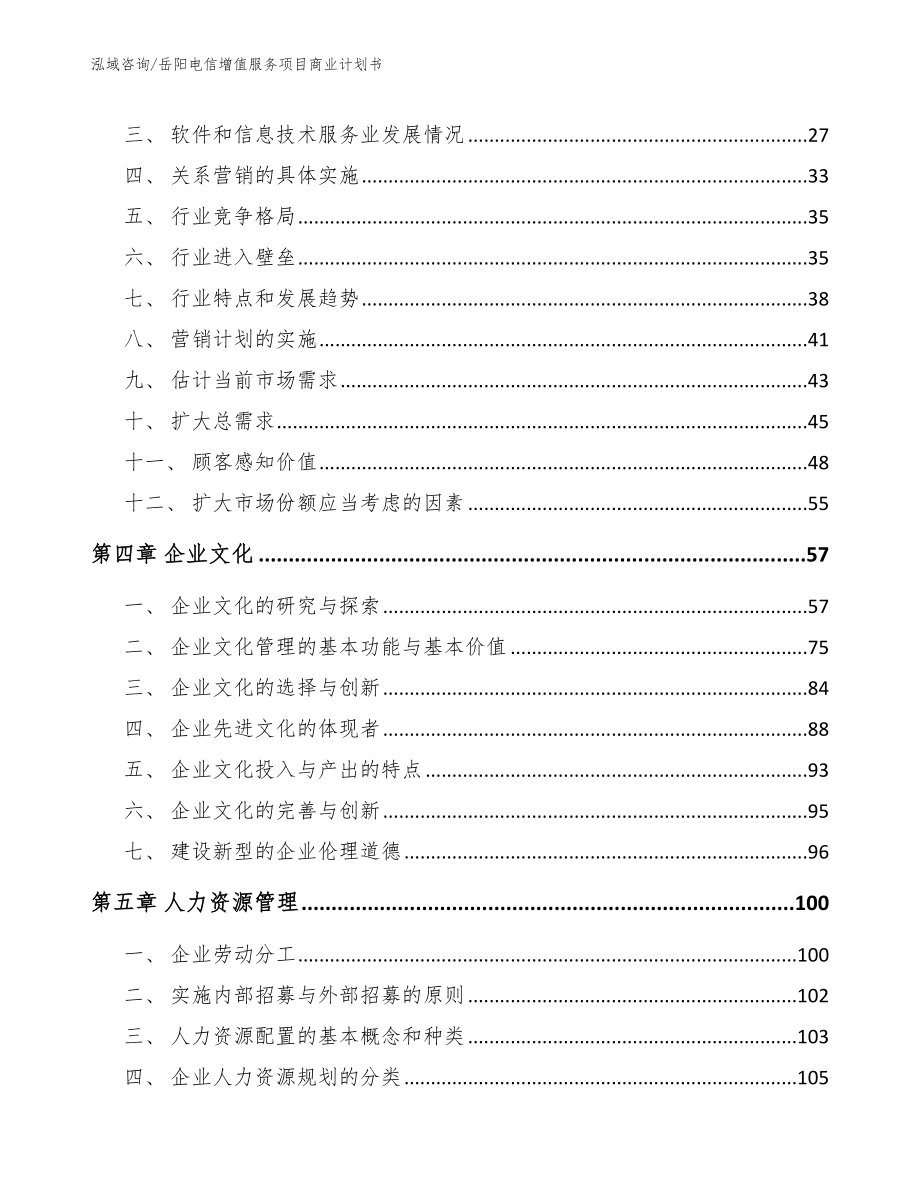 岳阳电信增值服务项目商业计划书_第3页