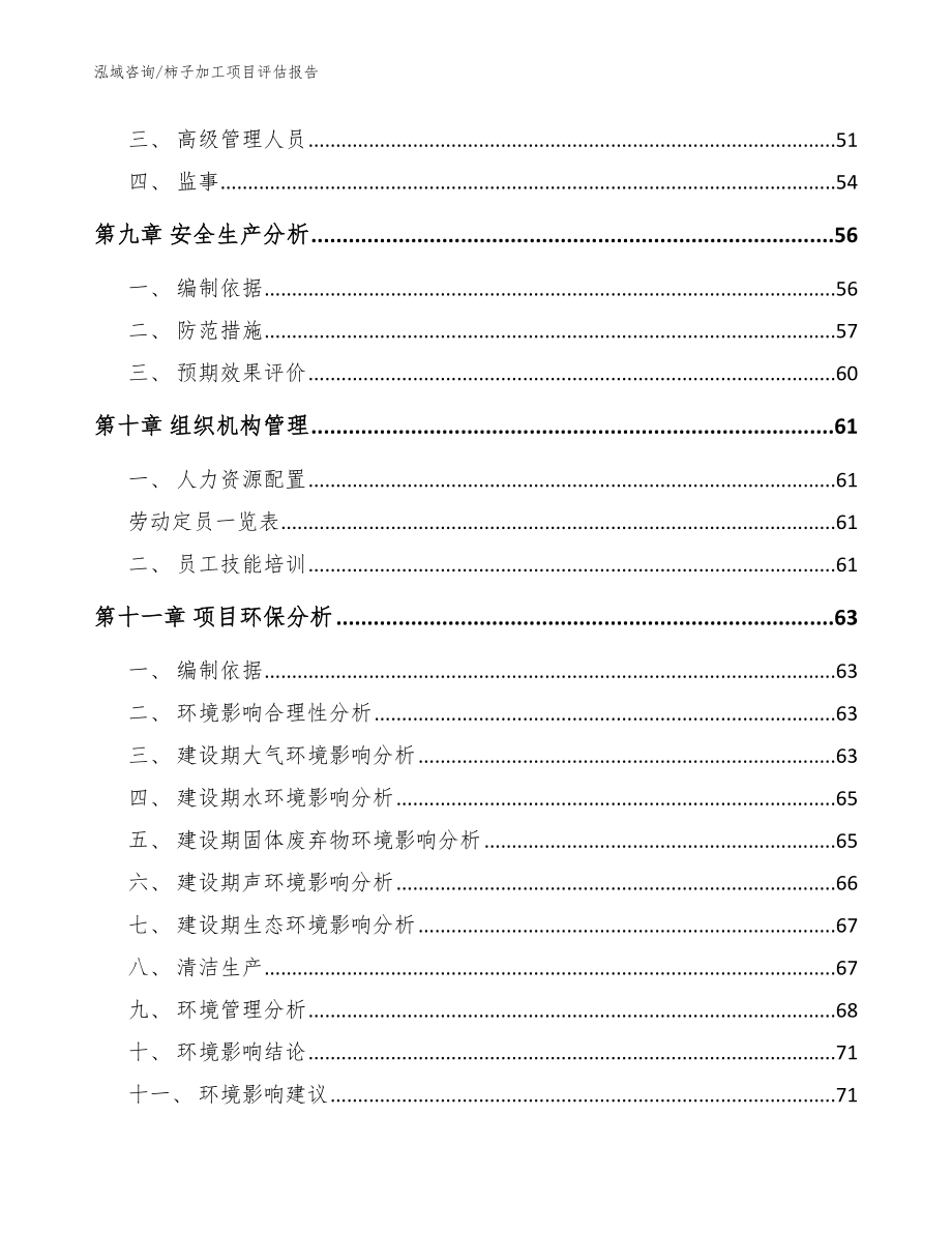 柿子加工项目评估报告【参考范文】_第4页