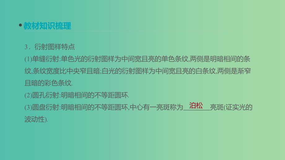 高考物理大一轮复习第15单元光学电磁波相对论第38讲光的波动性电磁波相对论课件.ppt_第4页