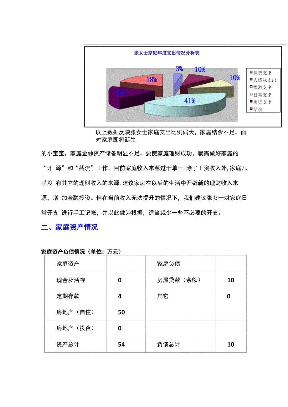 家庭理财计划(实例)_第5页