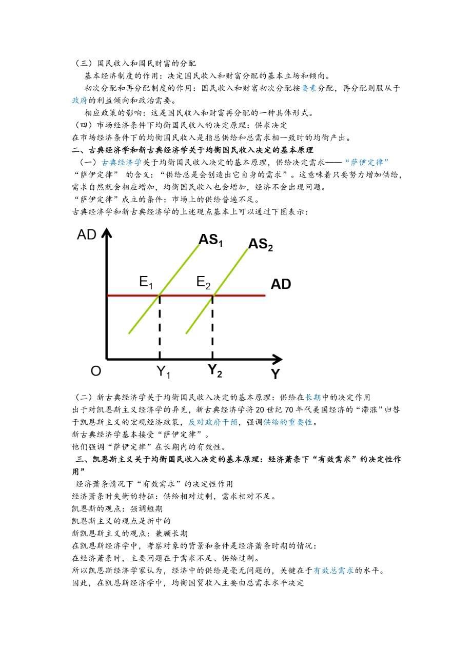 宏观经济学重点知识点超全整理_第5页