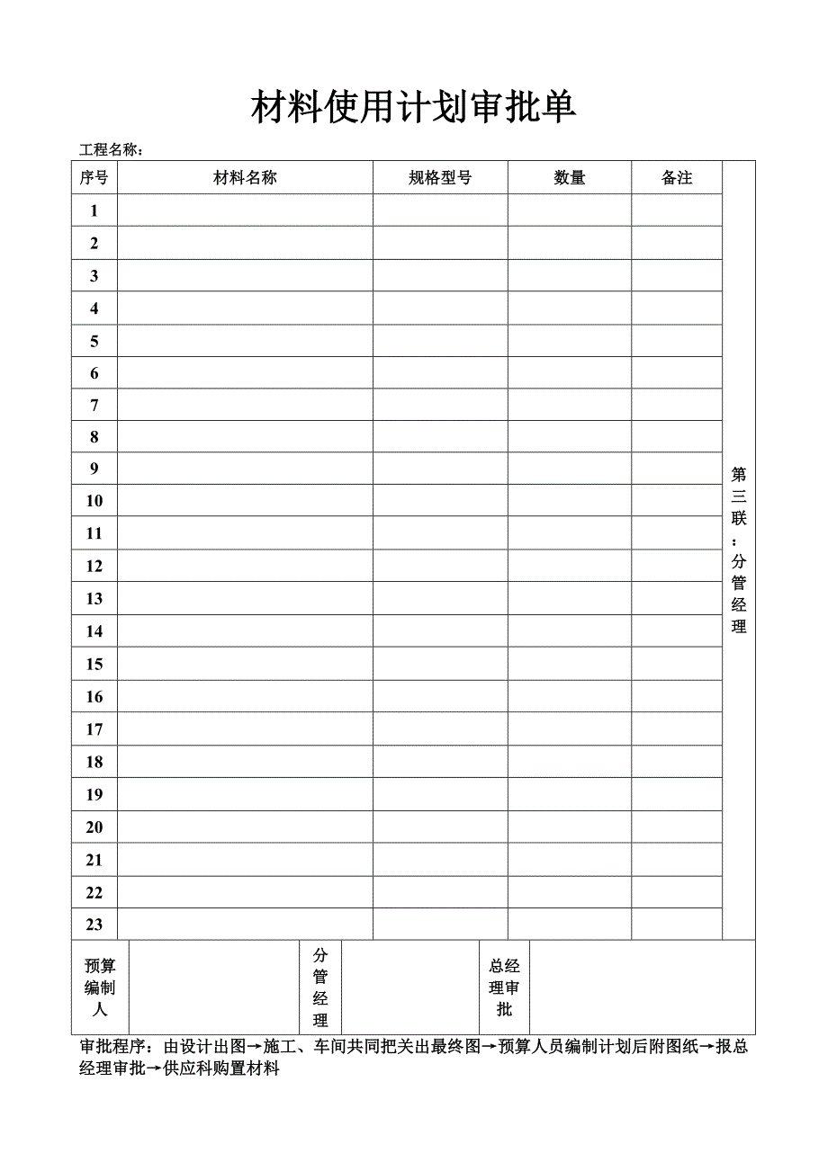 办公室管理用表格大全_第4页