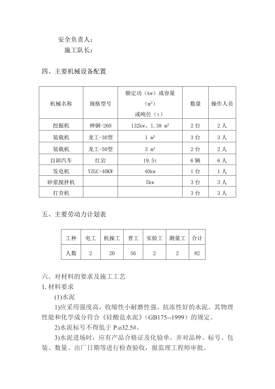 [四川]公路工程m10浆砌片石路堑墙施工方案_第2页