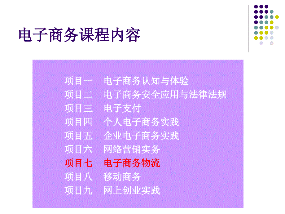 精品资源共享课程——电子商务概论_第3页