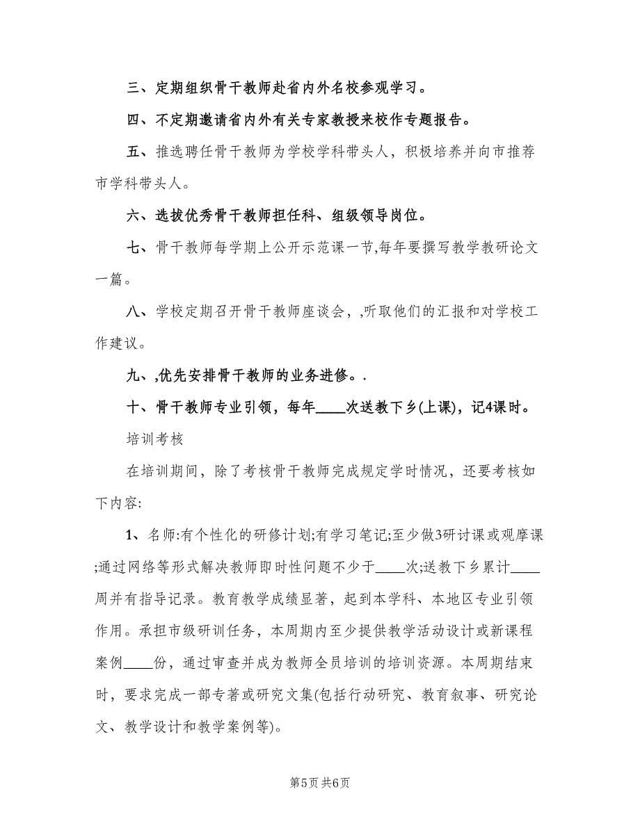 骨干教师培训制度（三篇）.doc_第5页