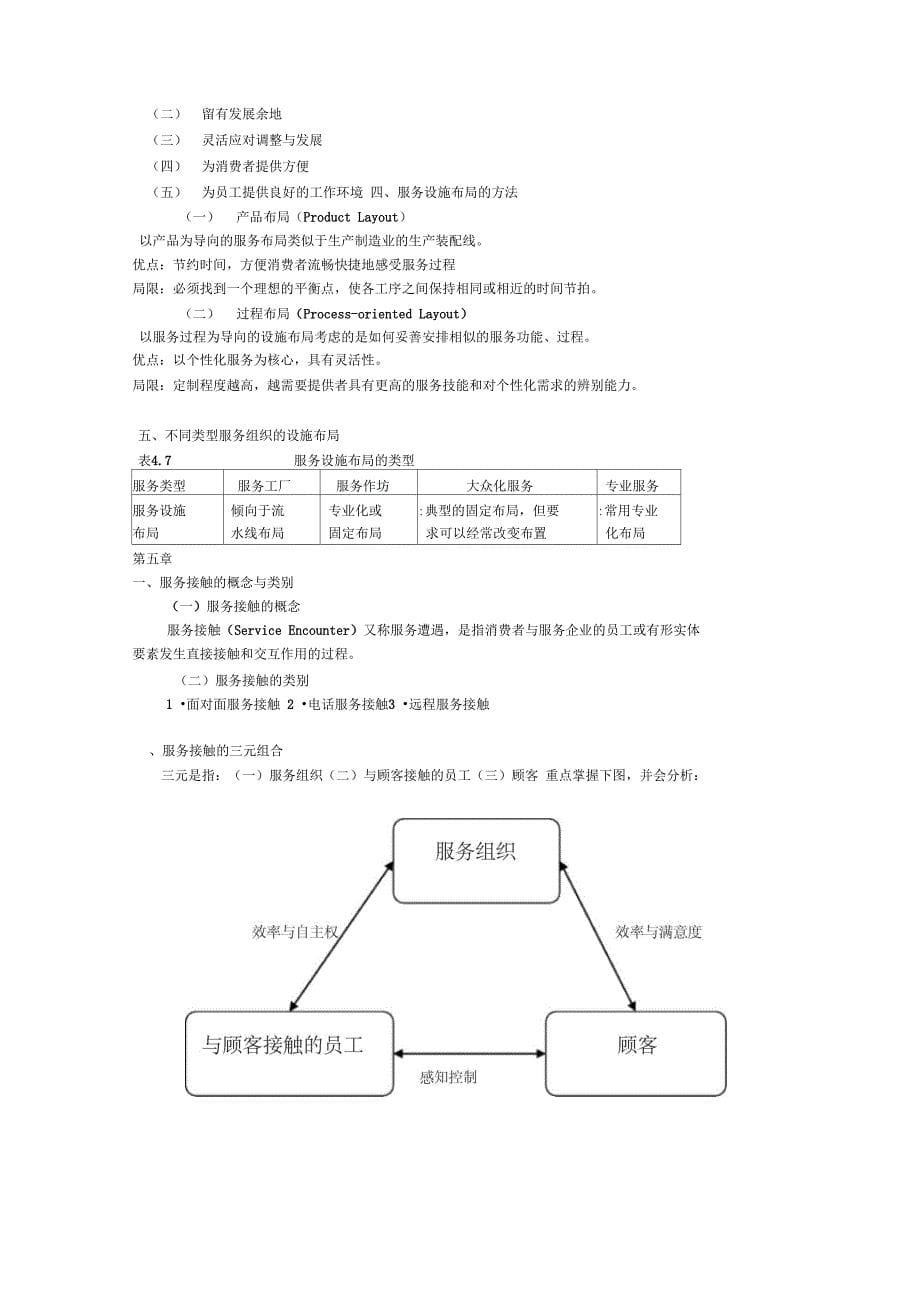 最新服务管理复习资料_第5页