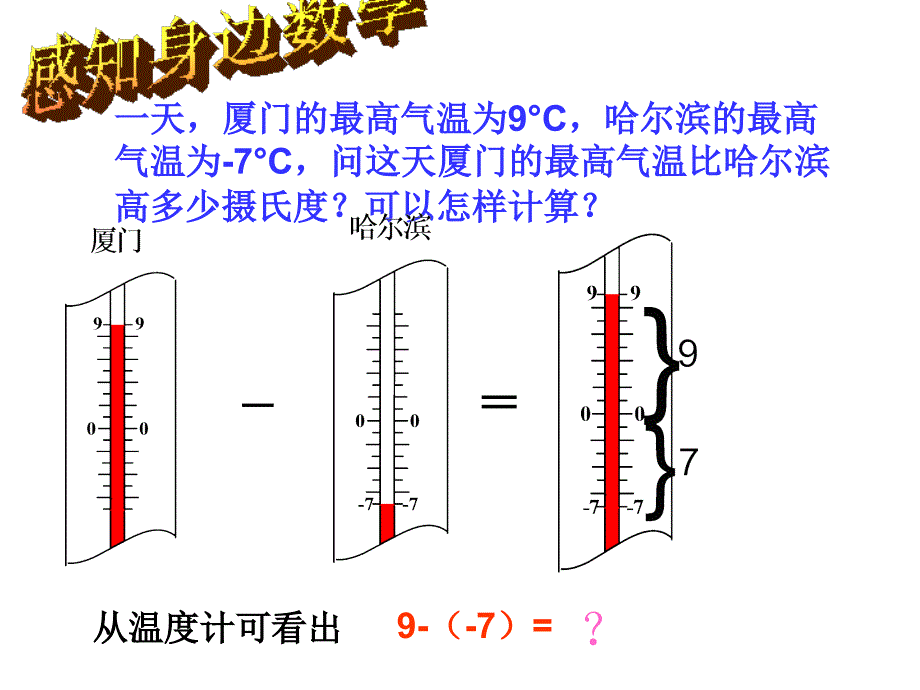 有理数减法通用课件_第2页