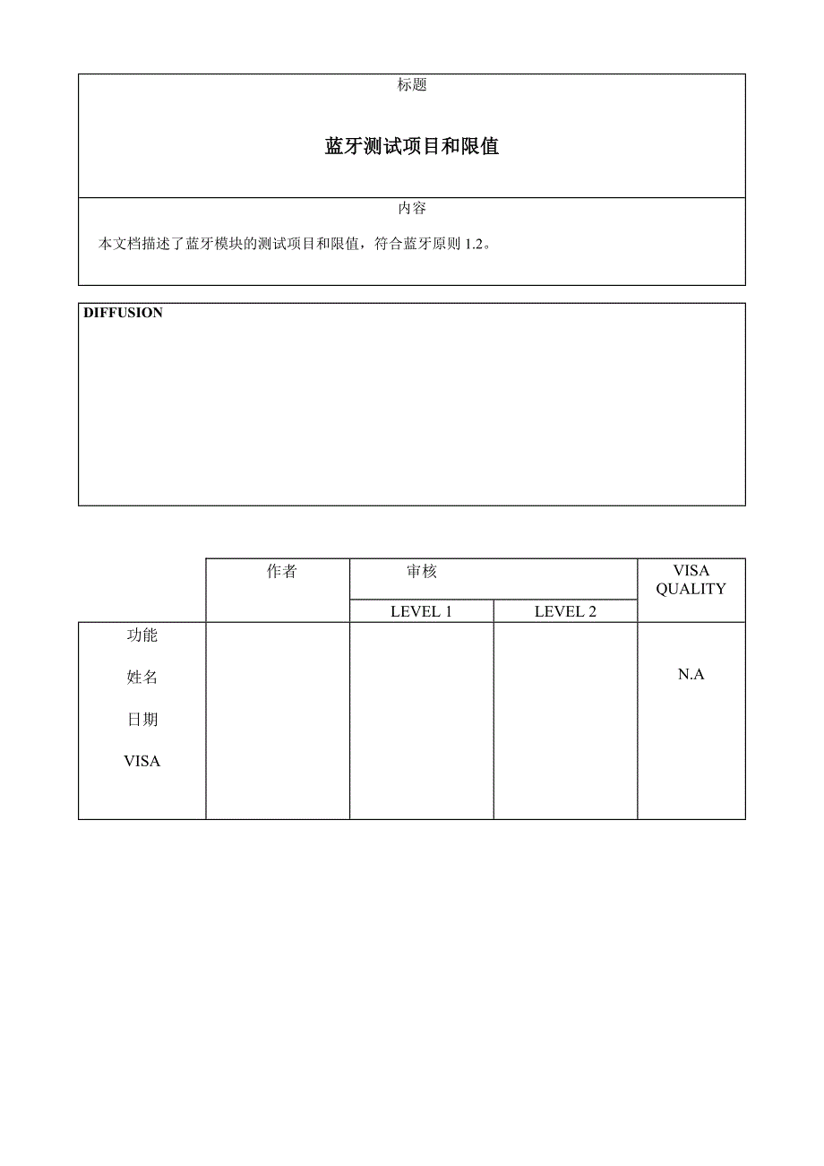 蓝牙测试标准_第1页