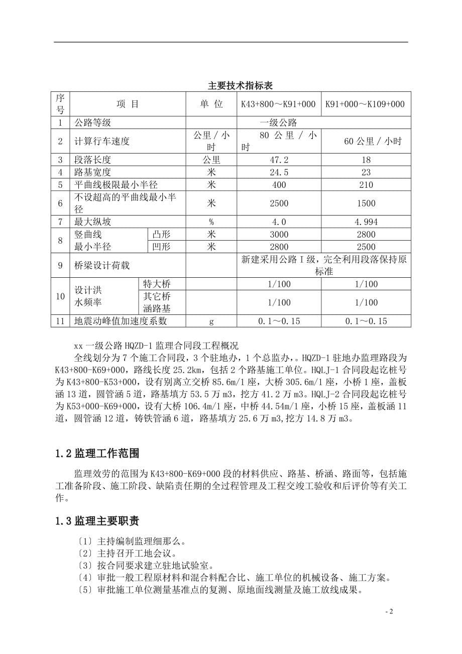 专业监理工程师监理实施细则（Word版）.doc_第5页