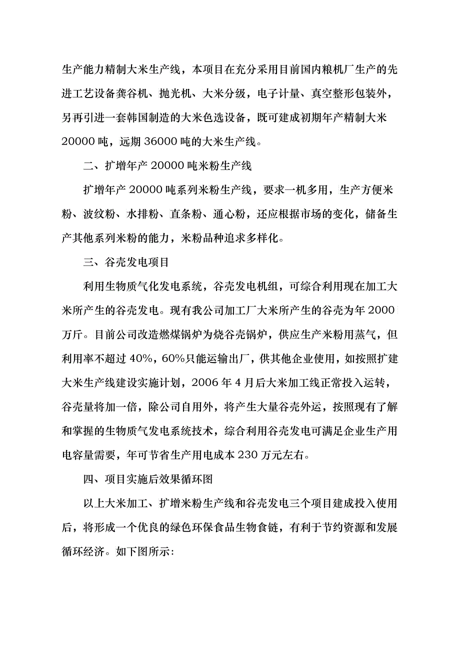 大米深加工生产线及谷壳节能发电技术改造项目实施方案_第2页