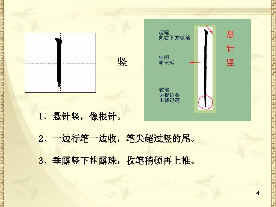 超好用的基本笔画书写要点_第4页