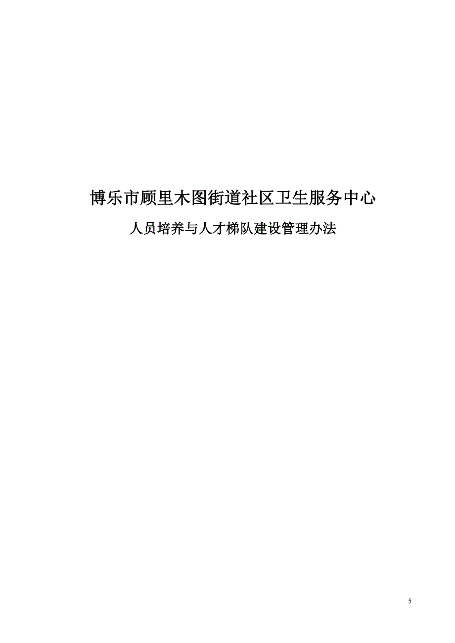 中心人才梯队建设管理制度.doc_第5页