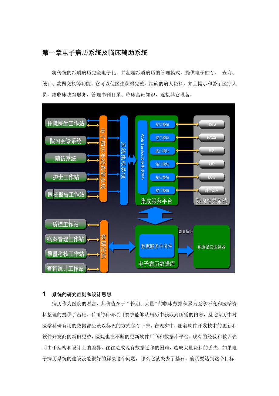 嘉和美康电子病历系统及临床辅助系统_第1页