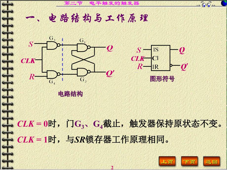 第三节电平触发的触发器_第2页