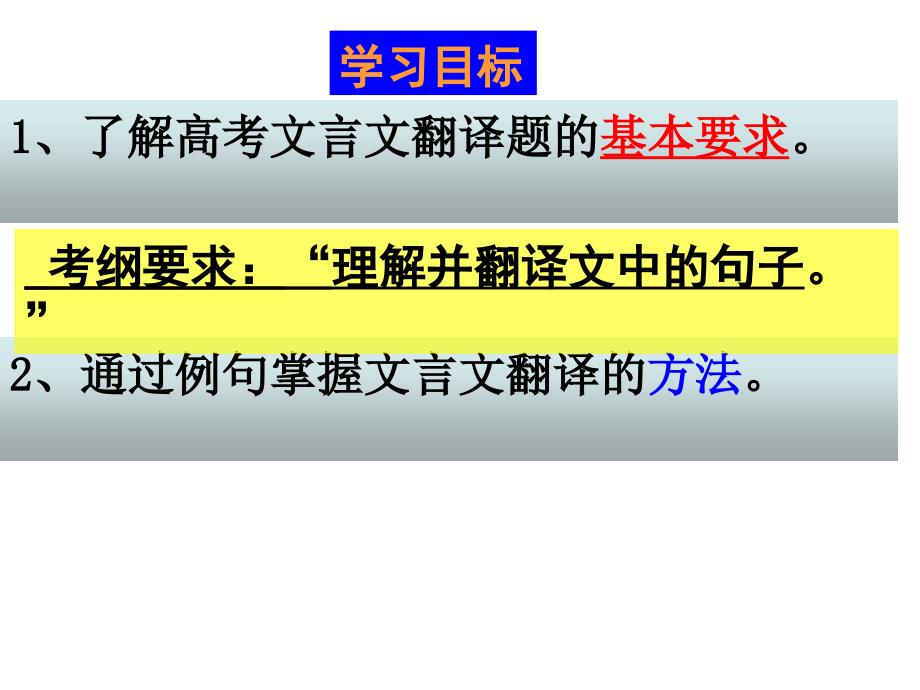 《高中语文文言文翻译方法》课件_第2页