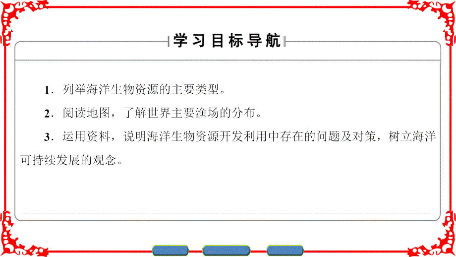 鲁教版地理选修2课件第2单元第3节海洋生物资源及其开发_第2页