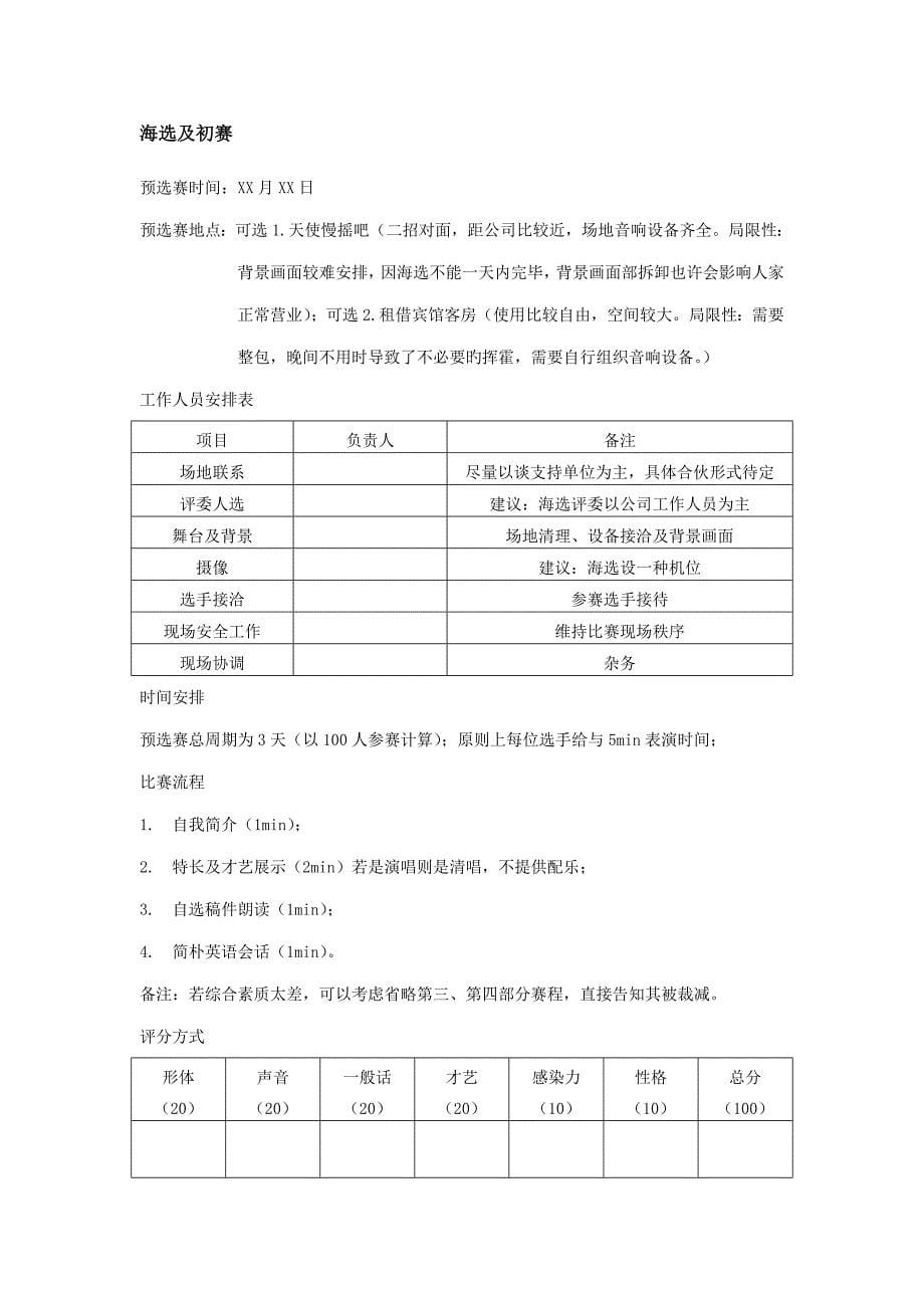 主持人赛事操作专题方案_第5页